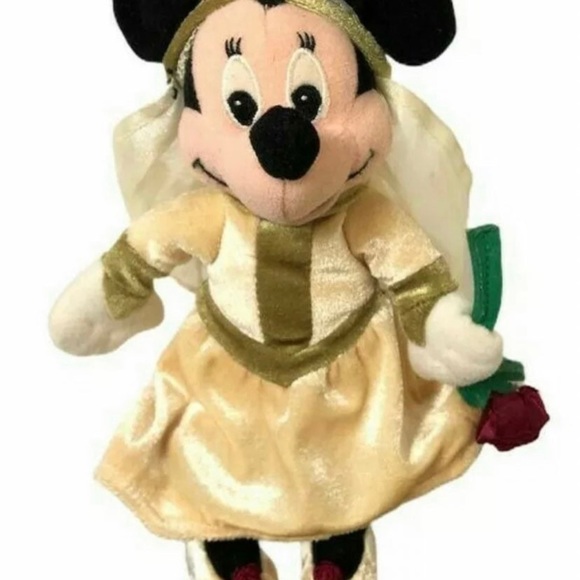 Disney Minnie & Mickey Plush 8” Dolls. Romeo & Juliet - Picture 2 of 5